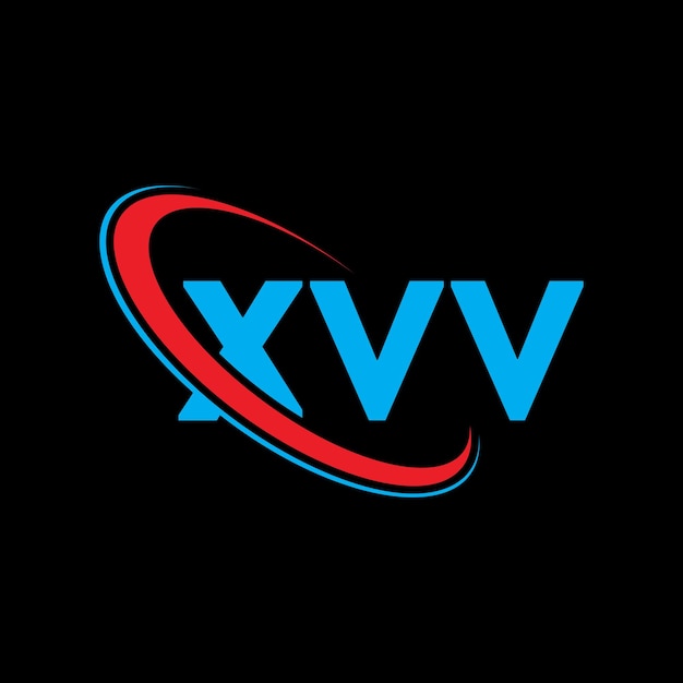 XVV logo XVV letter XVV letter logo design Initials XVV logo linked with circle and uppercase monogram logo XVV typography for technology business and real estate brand