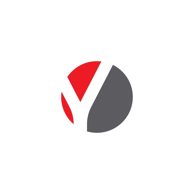 Y brief business logo vector pictogrammalplaatje