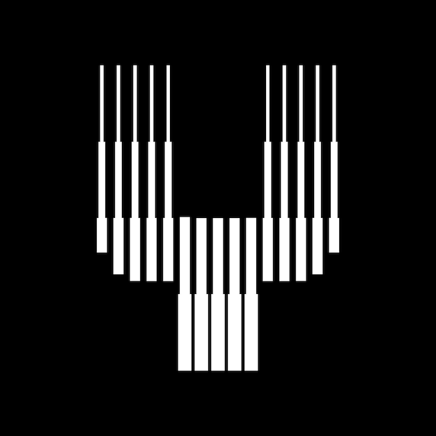 y letter lines logo icon illustration