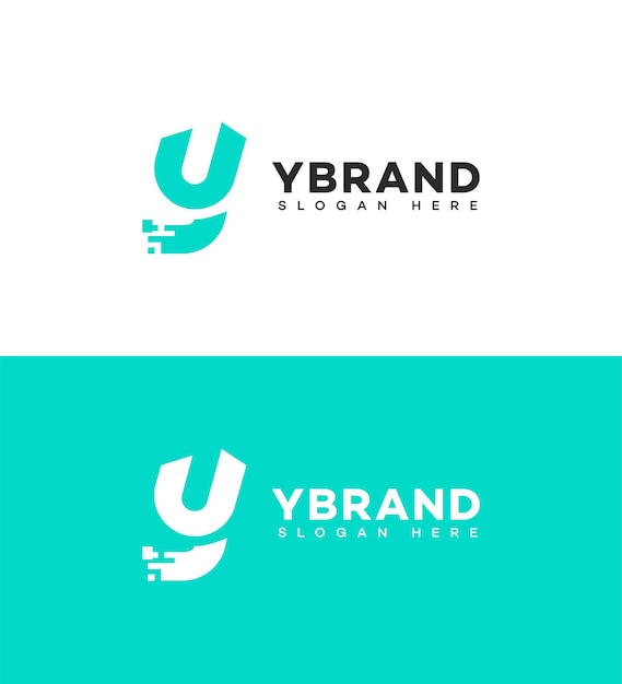 Y Letter Logo Icon Brand Identity Sign Symbol Template (Vorm van het logo van het merk)