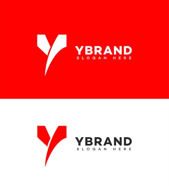 Y Letter Logo Icon Brand Identity Sign Symbol Template (Vorm van het logo van het merk)