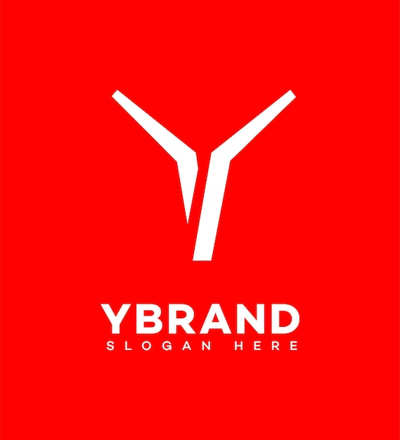 Y Letter Logo Icon Brand Identity Sign Symbol Template (Vorm van het logo van het merk)