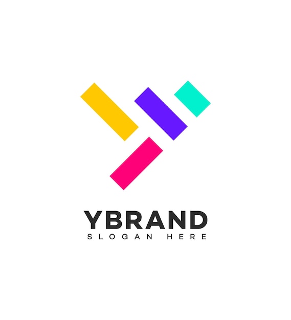 Y Letter Logo Icon Brand Identity Sign Symbol Template (Vorm van het logo van het merk)