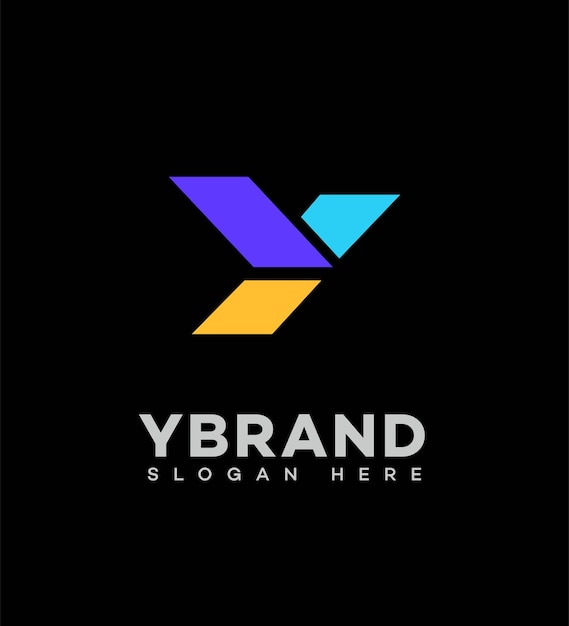 Y Letter Logo Icon Brand Identity Sign Symbol Template (Vorm van het logo van het merk)