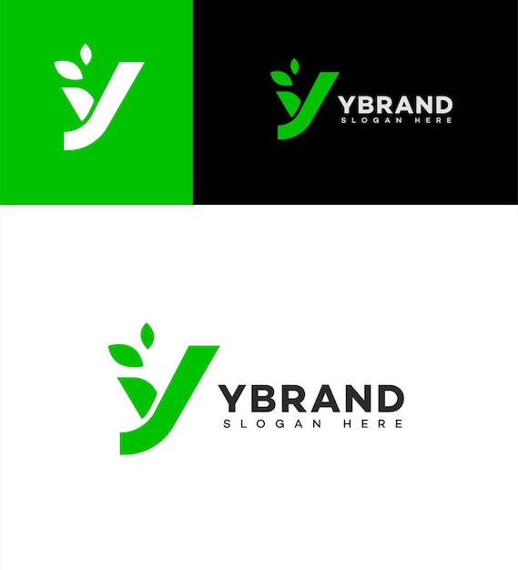 Y letter logo icon brand identity sign symbol template (vorm van het logo van het merk)