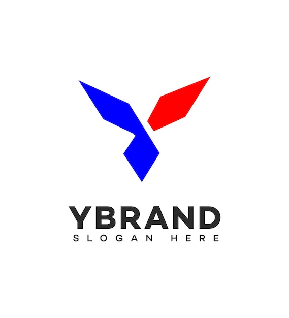 Y Letter Logo Icon Brand Identity Sign Symbol Template (Vorm van het logo van het merk)