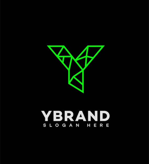 Y Letter Logo Icon Brand Identity Sign Symbol Template (Vorm van het logo van het merk)