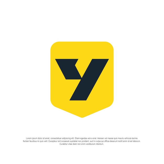 Vector y logo minimal design