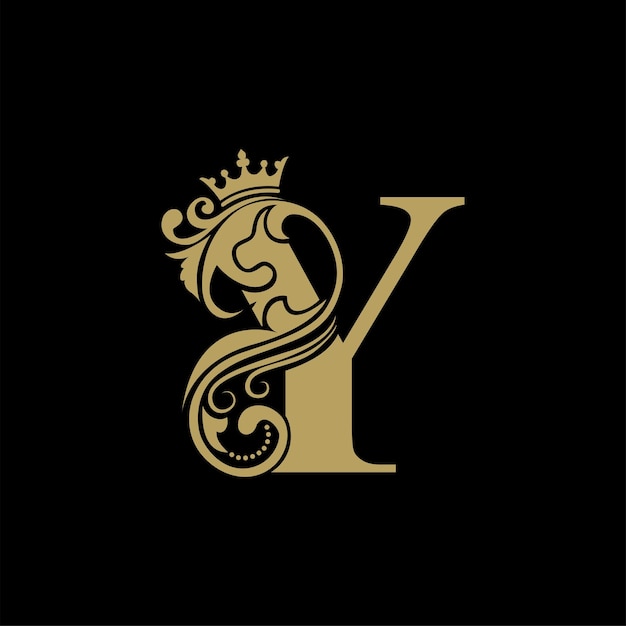 Vector y luxury logo