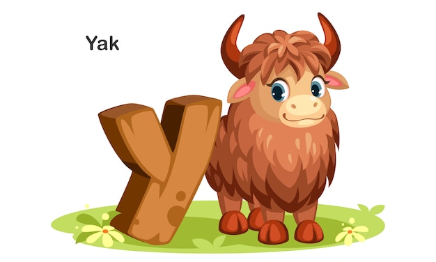 Vector y voor yak