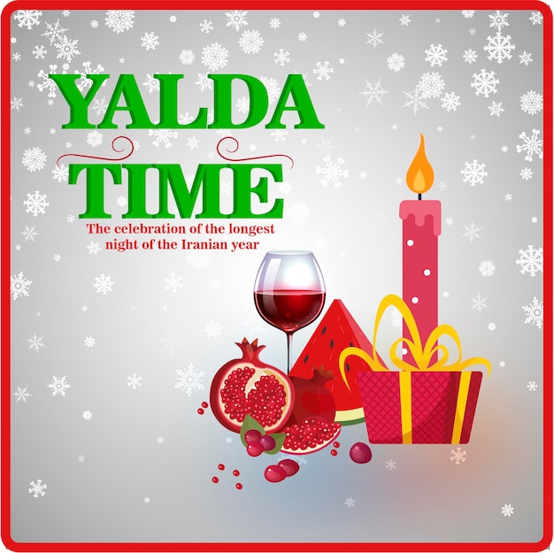 Vector yalda time