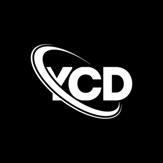 YCD ロゴ YCD 文字 YCD 字母 ロゴデザイン イニシャル YCD 円と大文字のモノグラムロゴ YCD テクノロジービジネスと不動産ブランドのタイポグラフィー