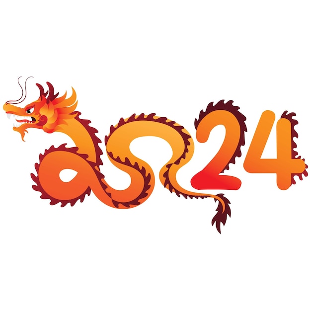 Vector year of the dragon delight easy and wealthy vectors in 2024