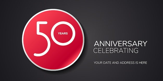 Years anniversary logo, icon.