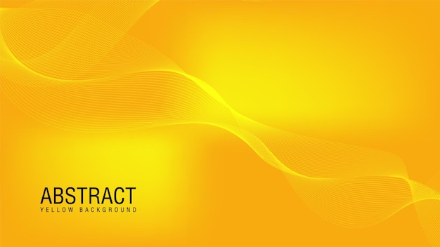 Yellow abstract background