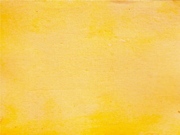 Vector yellow abstract watercolor texture