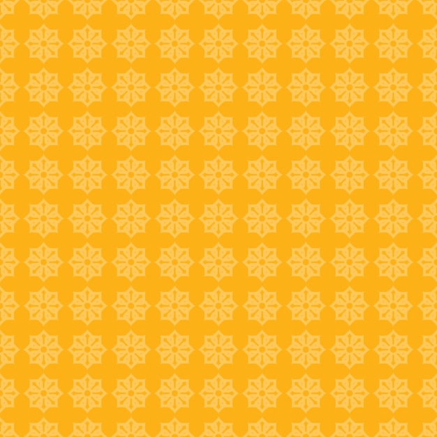 꽃의 패턴으로 노란색 배경입니다.