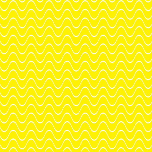 yellow background with a pattern of waves