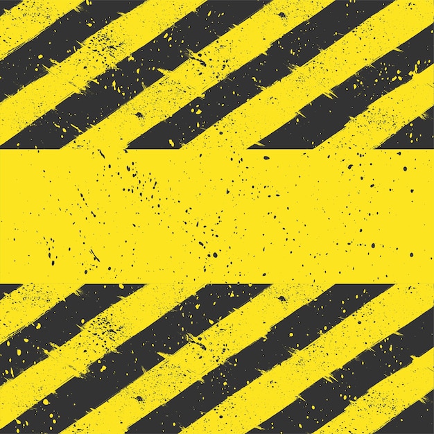 Yellow and black grunge background