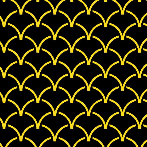 노란색과 검은색 배경으로 노란색 및 검은색 패턴