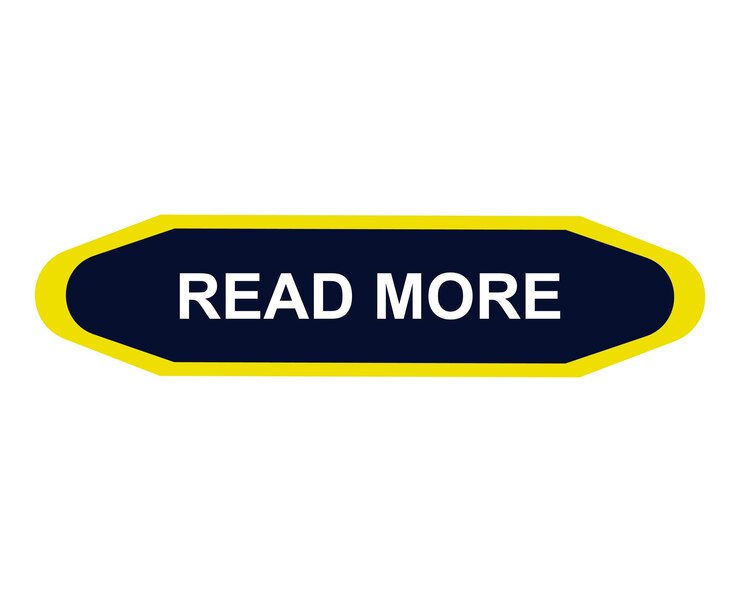 Vector a yellow and black sign that says read more more