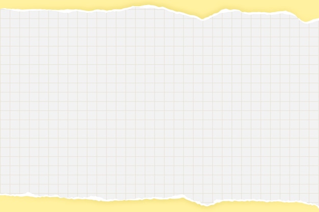 Yellow blank paper background