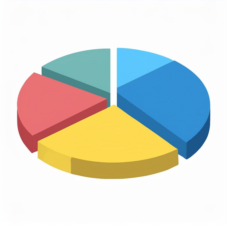 Vector a yellow and blue diagram with a red and blue one that has a yellow circle on it