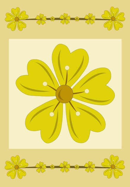 Yellow cinquefoil flower wallpaper