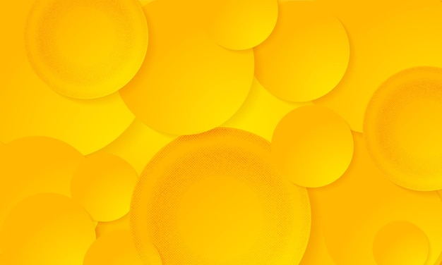 yellow circle design gradient modern design background