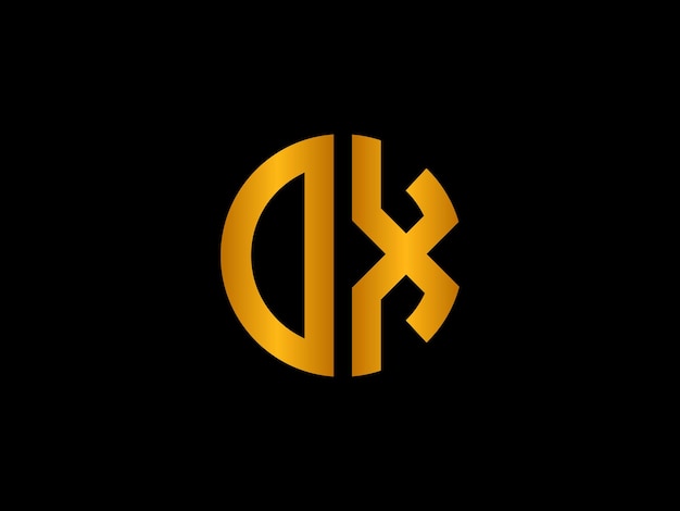 A yellow circle with the letter dx on it