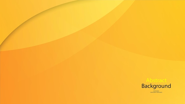 Yellow color background abstract art vector
