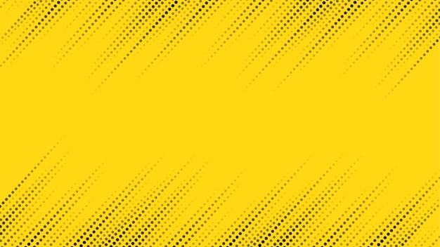 Yellow color halftone youtube thumbnail background | Download on Freepik