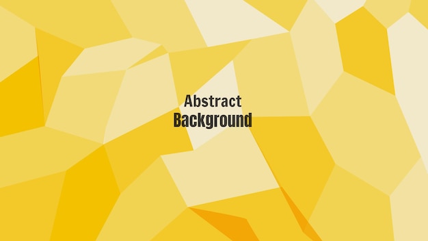 Vector yellow colorful low poly background