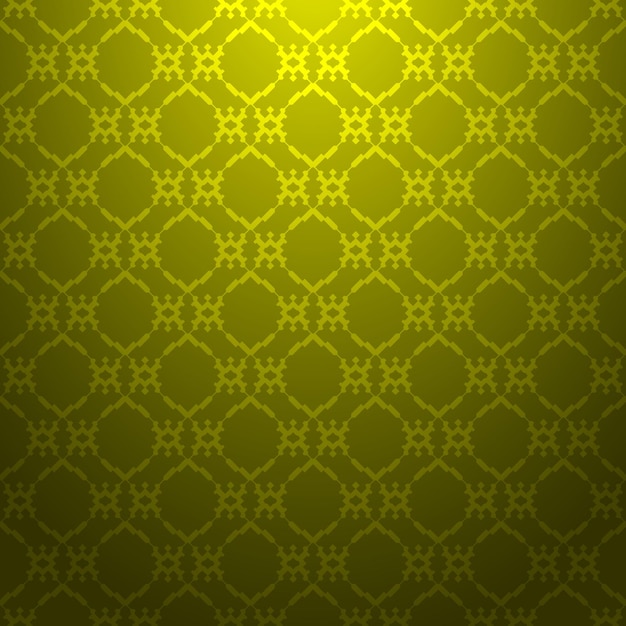 黄色の幾何学的なパターン