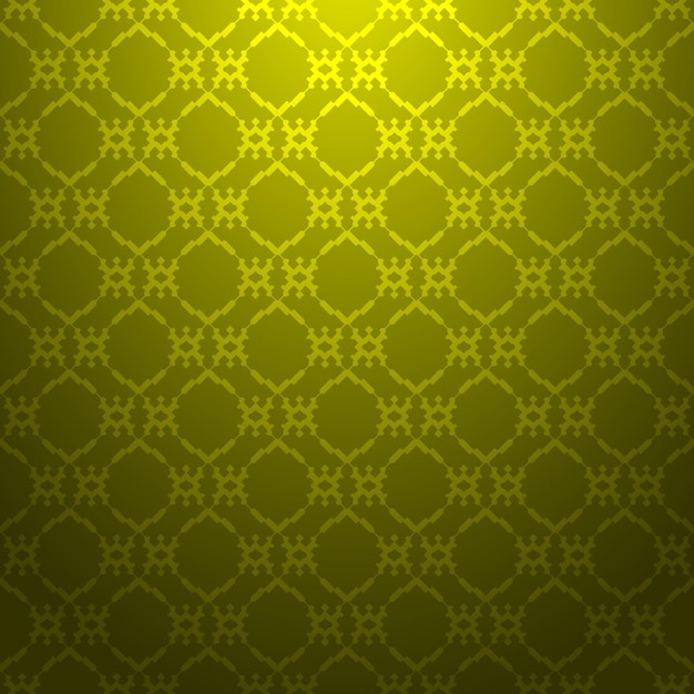 Yellow geometric pattern