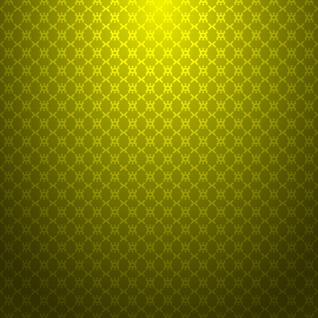 Yellow geometric pattern