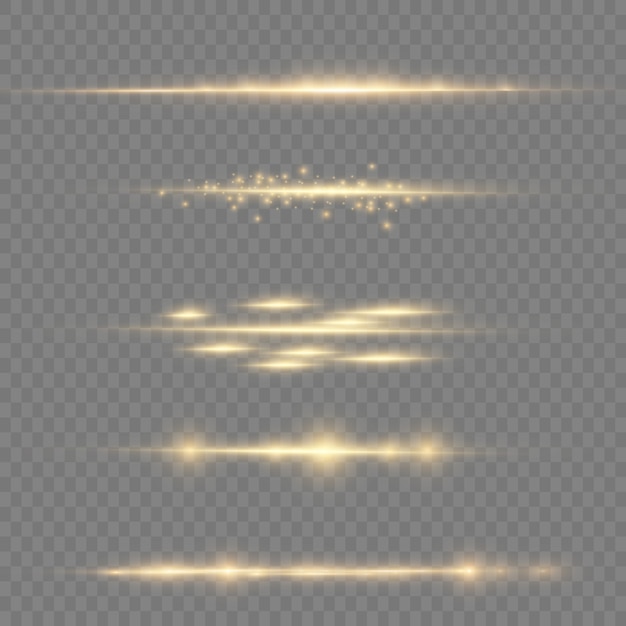 Vector yellow glowing light explodes on a transparent background. sparkling magical dust particles. bright star. transparent shining sun, bright flash.  sparkles