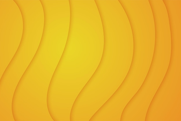 Yellow gradient abstract banner background