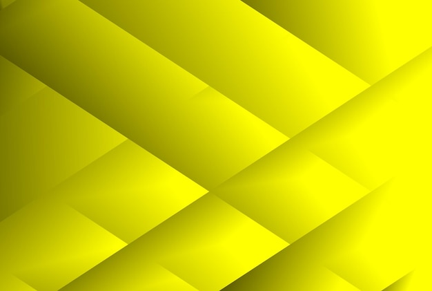 Yellow Gradient Abstract Shapes