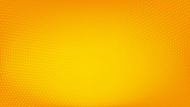 Vector yellow gradient background with dots