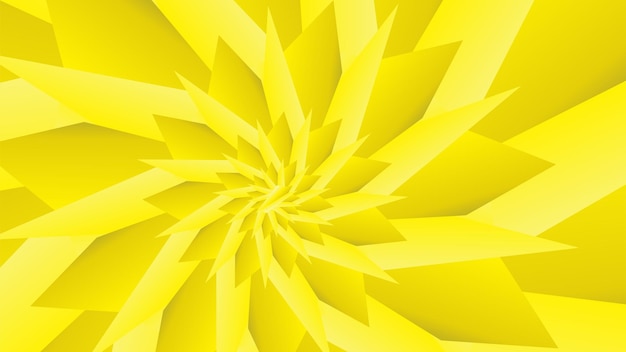 Yellow gradient, floral background