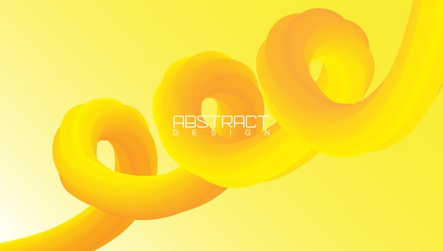 yellow gradient fluid background abstract design