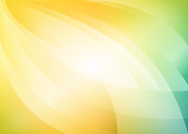 Yellow-green light background