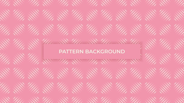 Vector yellow line pattern on pink background