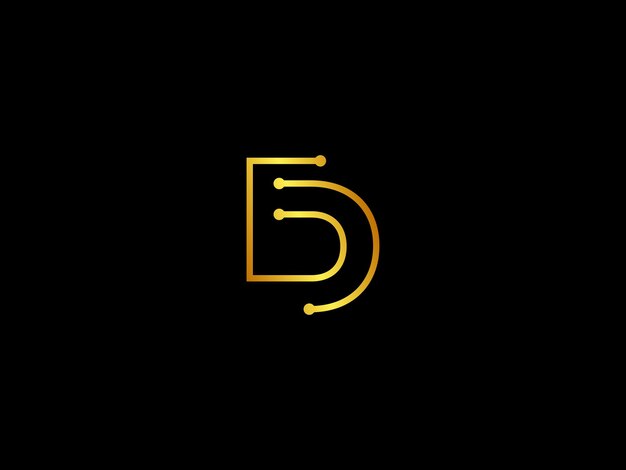 A yellow logo with the letter 5 on a black background