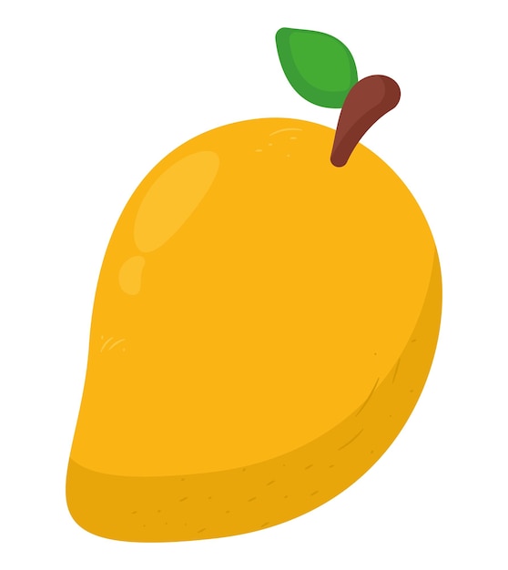 Vector yellow mango design