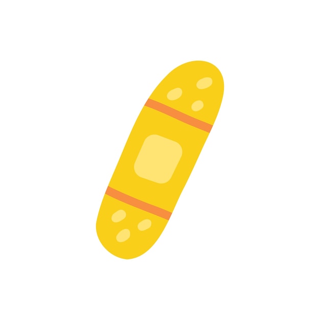 Yellow medical patch