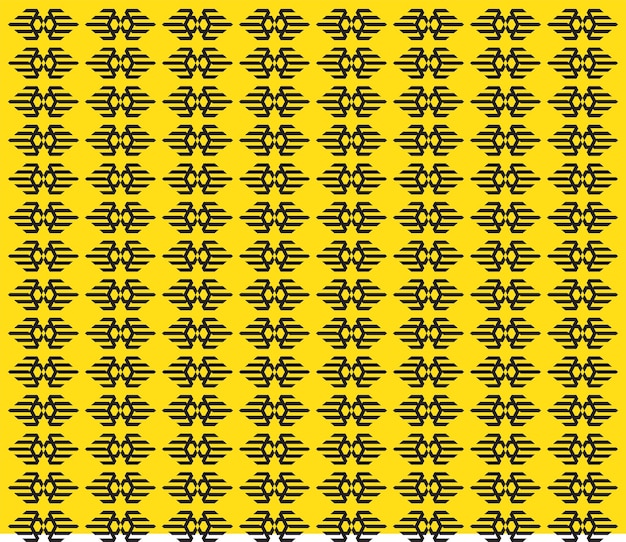 yellow modern pattern creative background