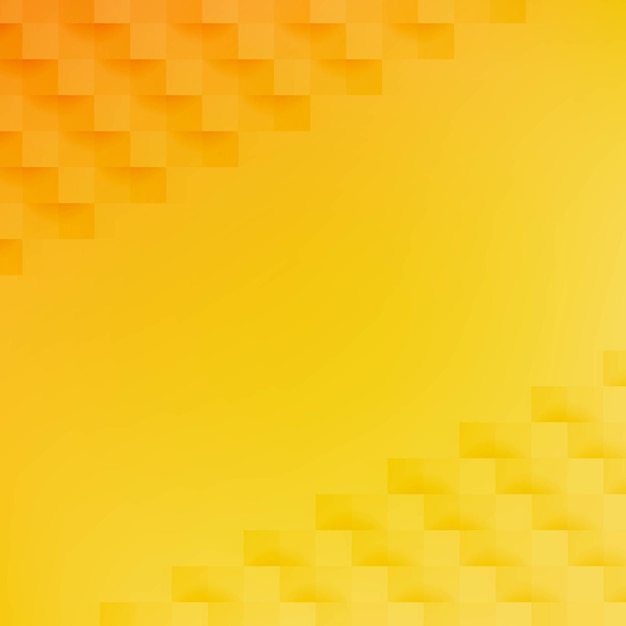 Yellow And Orange Abstract Background With Gradient Mesh