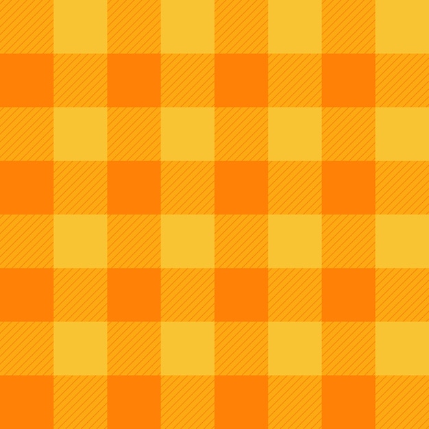 Yellow orange chessboard background